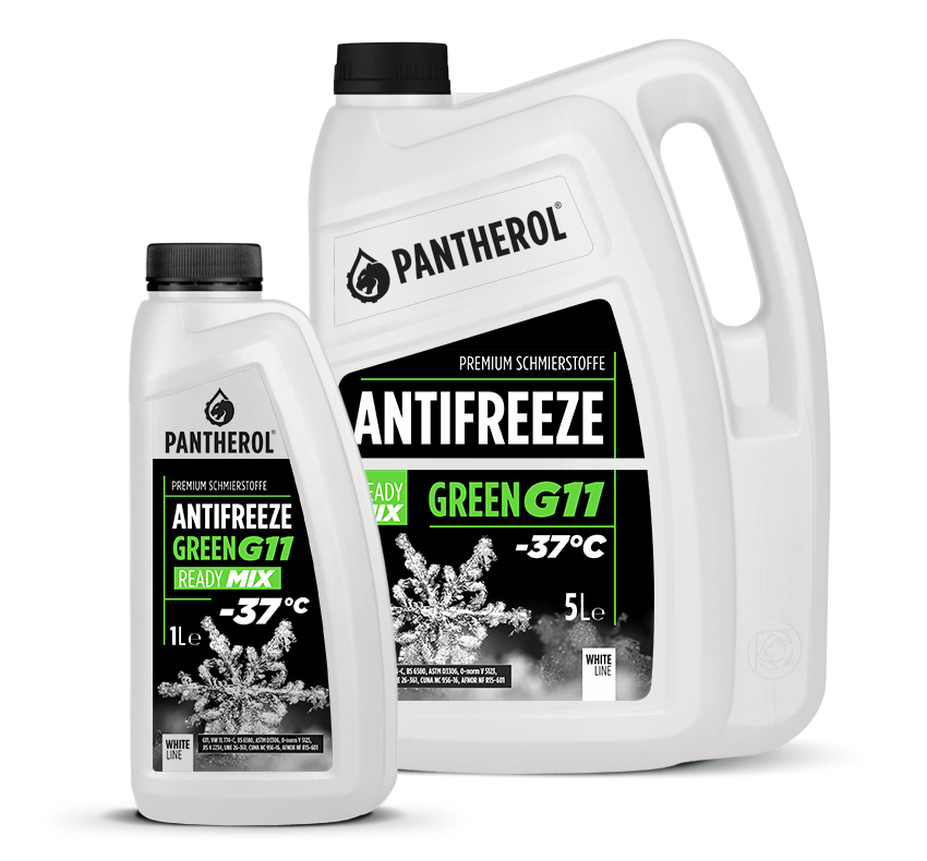 Pantherol Antifreeze Green G11 - Ready Mix - Pantherol